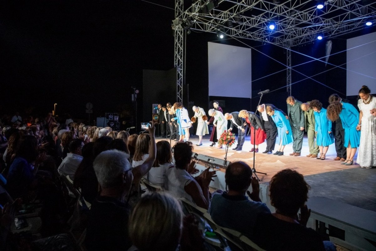 Predstava "Ljudi od voska" održana na Gradcu