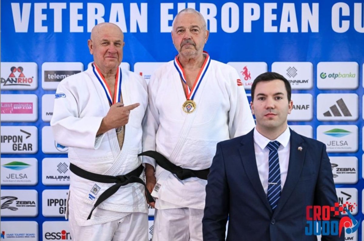 JUDO: SADO BEČIĆ OSVOJIO SREBRNU MEDALJU NA EUROPSKOM VETERANSKOM KUPU