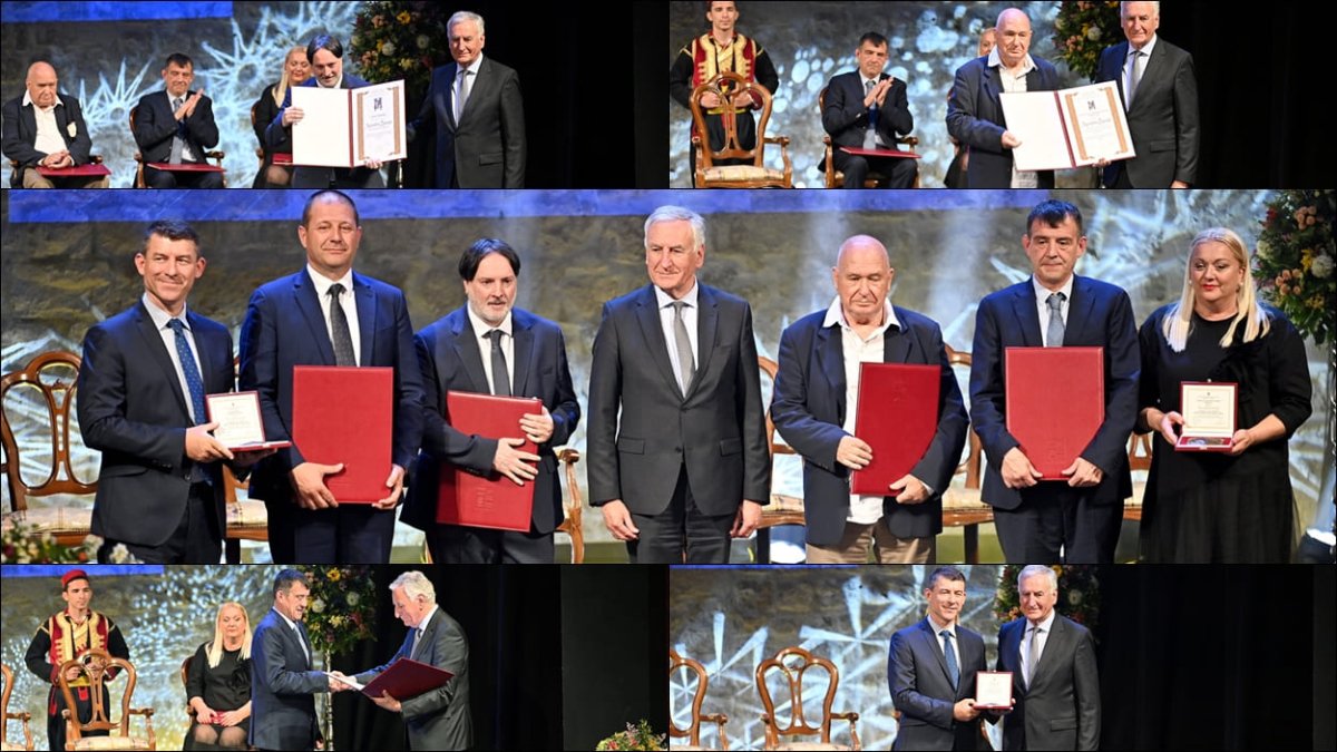 PALJETKU, NP MLJET I MLJETSKOM KAZALIŠTU, DSO-U, LINĐU I RADEŽU NAGRADE ŽUPANIJE