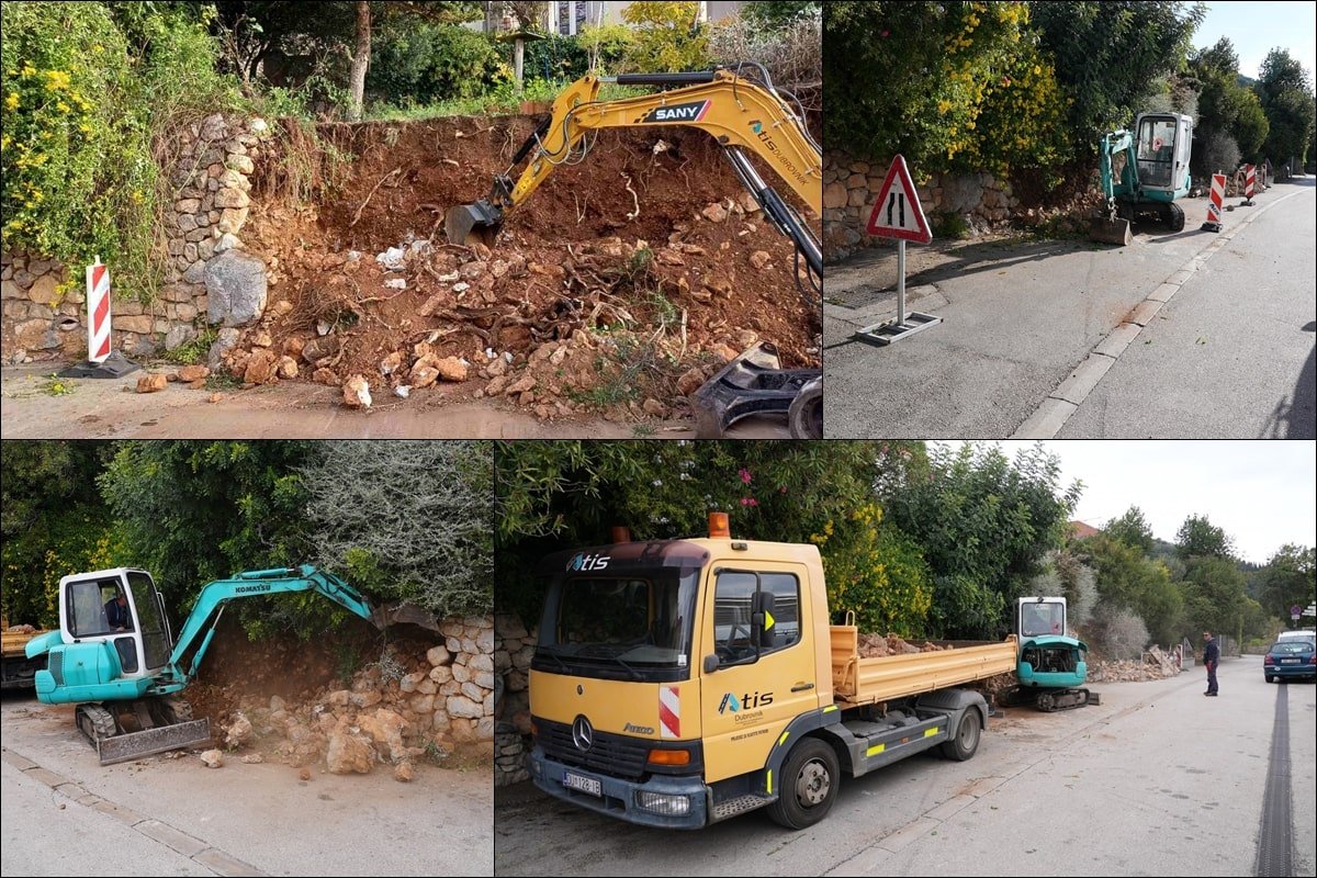 POČELA SANACIJA ZIDA U ULICI VLAHA BUKOVCA