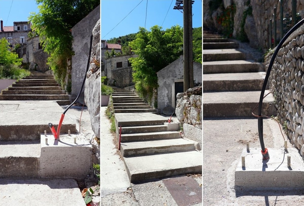 RADI SE NOVA JAVNA RASVJETA U SUSTJEPANU