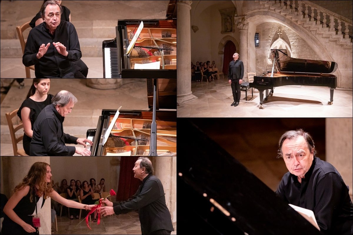 FANTASTIČNI PIERRE – LAURENT AIMARD MELODIČNIM ZVUKOM KLAVIRA ZADIVIO JE U DVORU