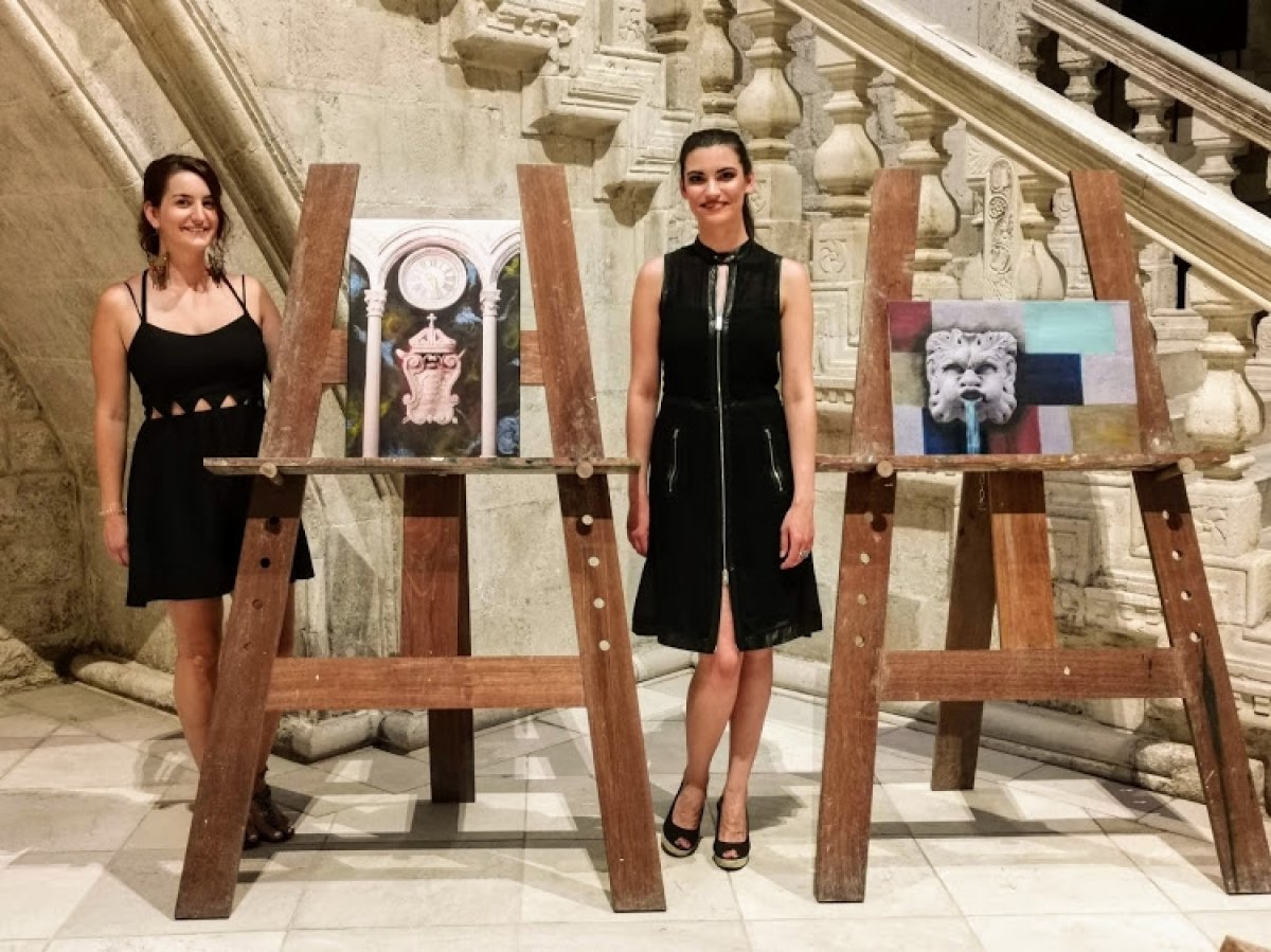 U Kneževom dvoru otvorena izložba „Dvomedijska fuzija”