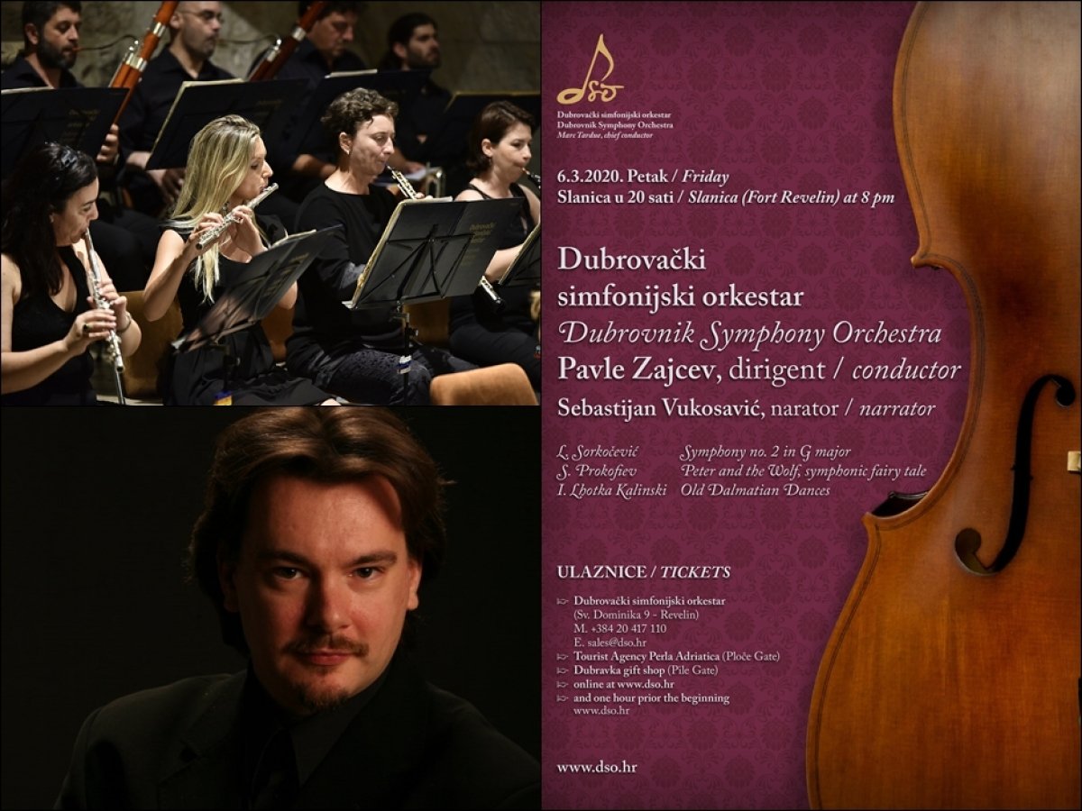 Sorkočević, Prokofjev i Lhotka Kalinski na programu DSO – a u petak