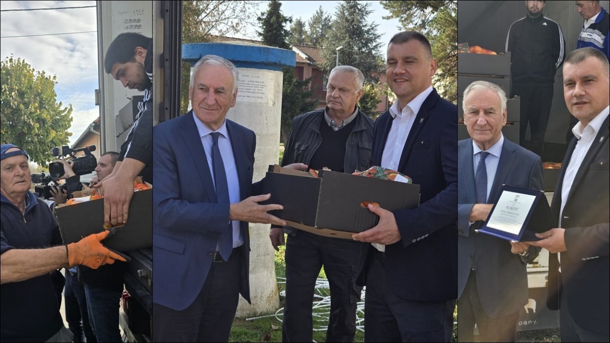 DUBROVAČKO – NERETVANSKA ŽUPANIJA NI OVE GODINE NIJE ZABORAVILA PRIJATELJE NA KRAJNJEM ISTOKU HRVATSKE