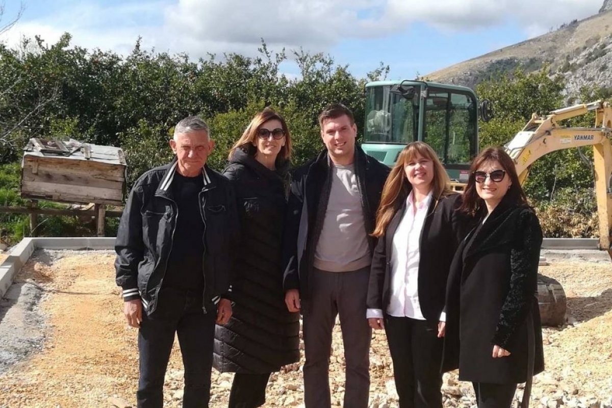 Državna tajnica Nikolina Klaić u posjeti općinama Kula Norinska i Slivno