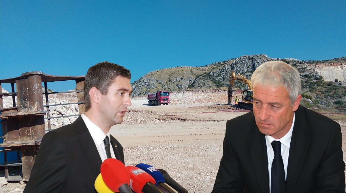 Hoće li stati radovi na Dupcu? Franković zaustavio plaćanje obveza za izgradnju groblja; Nardelli začuđen
