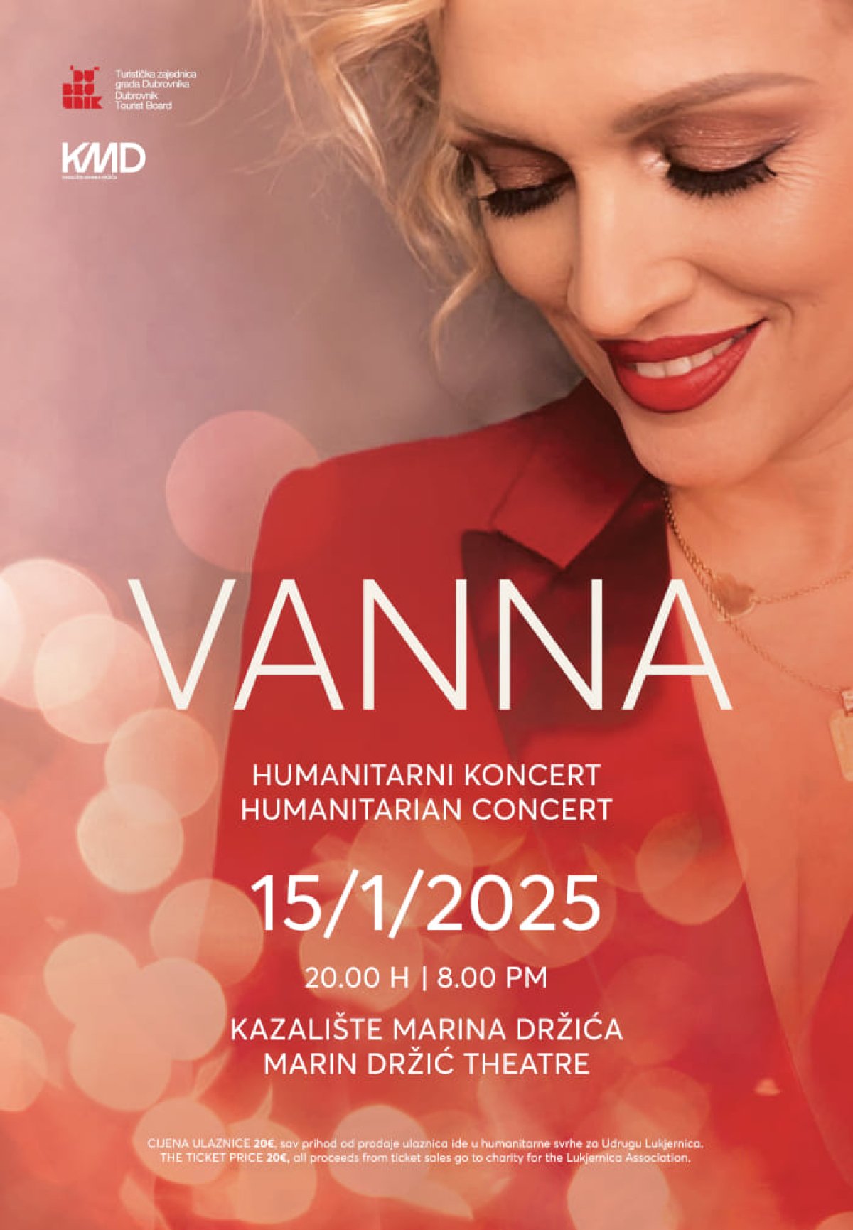 VANNA U KMD-U NASTUPA NA HUMANITARNOM KONCERTU