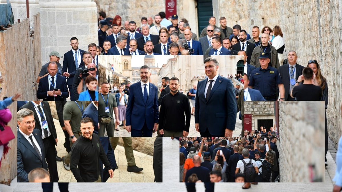 Foto / ZELENSKI UČINIO I ĐIR DO STRADUNA