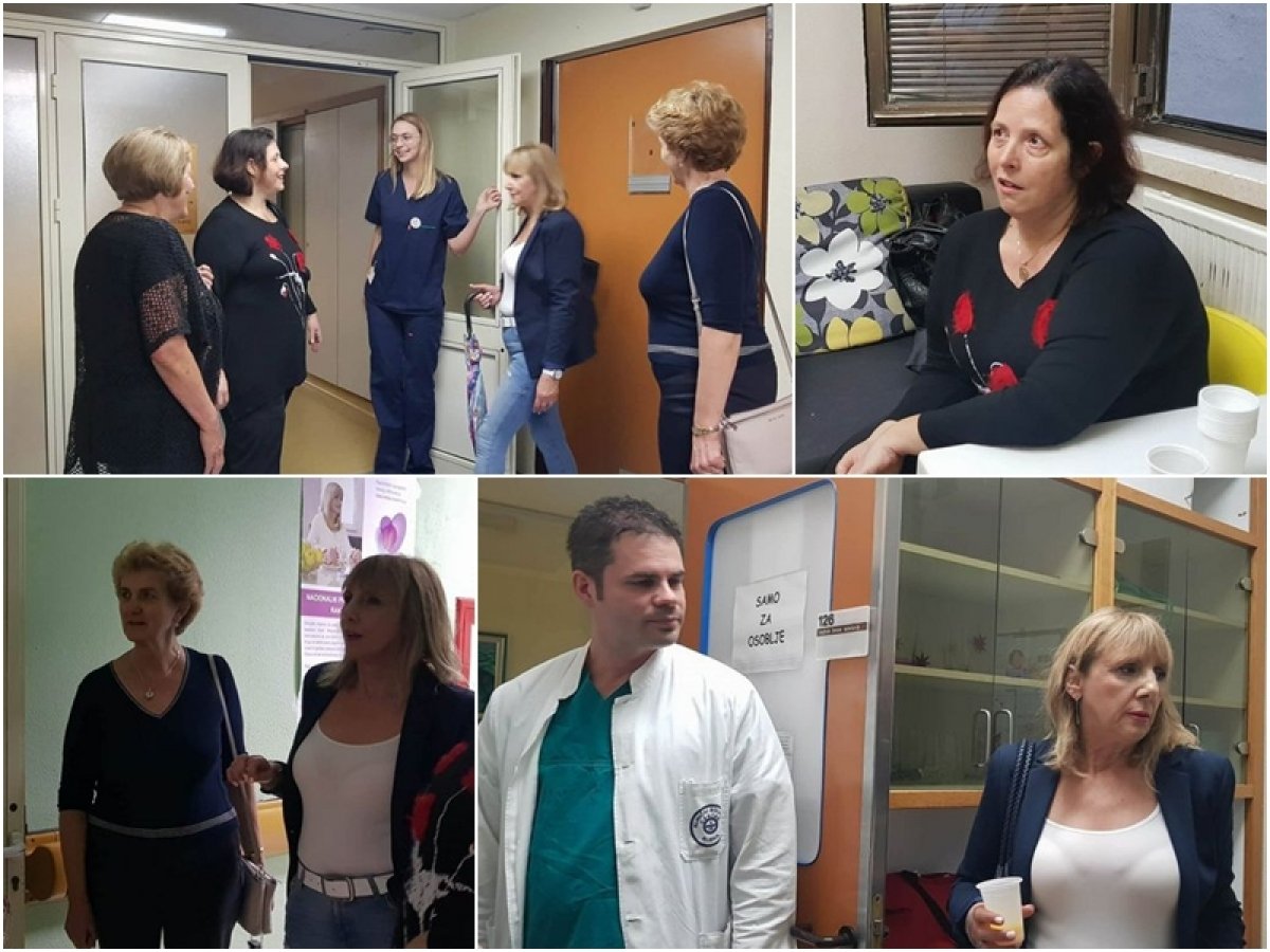 Članice dubrovačke Zajednice žena HDZ-a posjetile primalje u OB Dubrovnik