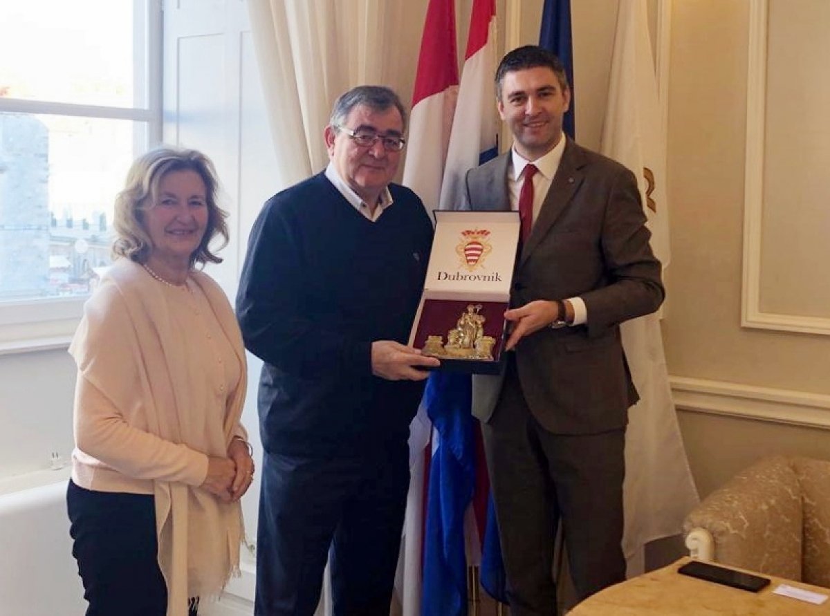 Gradonačelnik Franković primio ratnog promatrača UNESCO-a Bruna Carneza