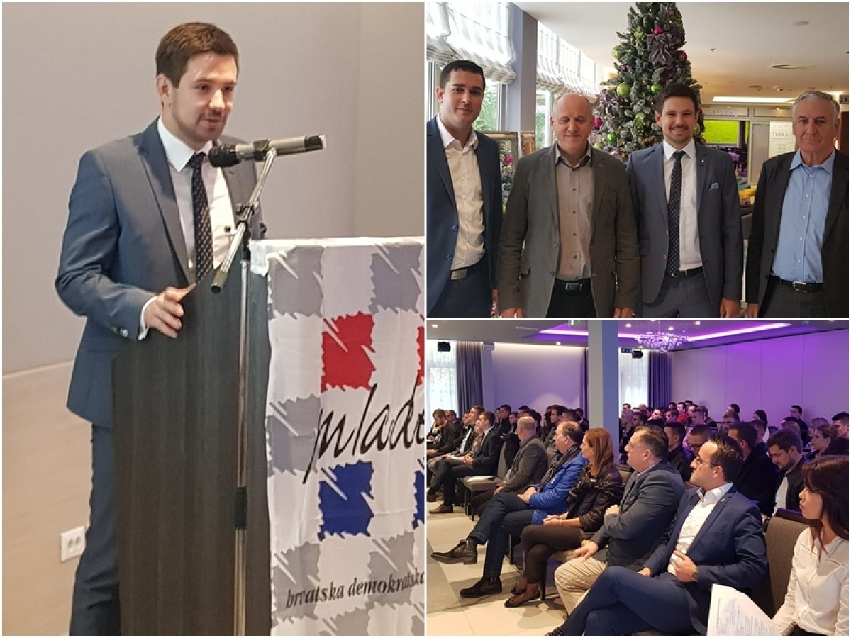 Ivan Ljubičić novi predsjednik županijske mladeži HDZ-a