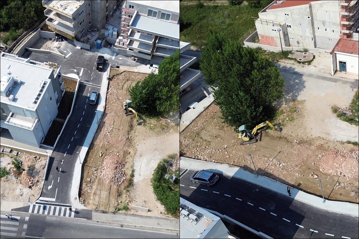 GRADI SE NOGOSTUP IZMEĐU MAGISTRALE I ŠETNICE UZ OBALU U RIJECI DUBROVAČKOJ