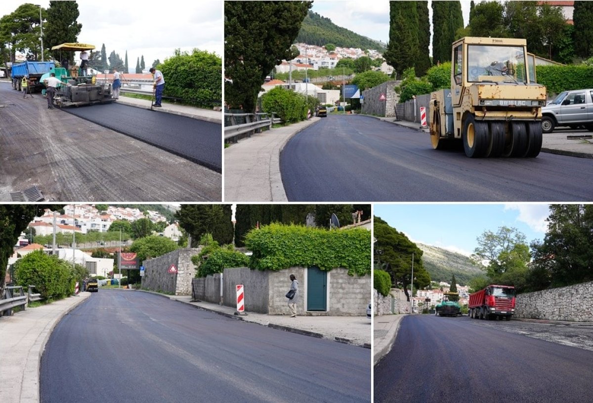 Završeni su radovi asfaltiranja na Splitskom putu; promet će danas normalno teći