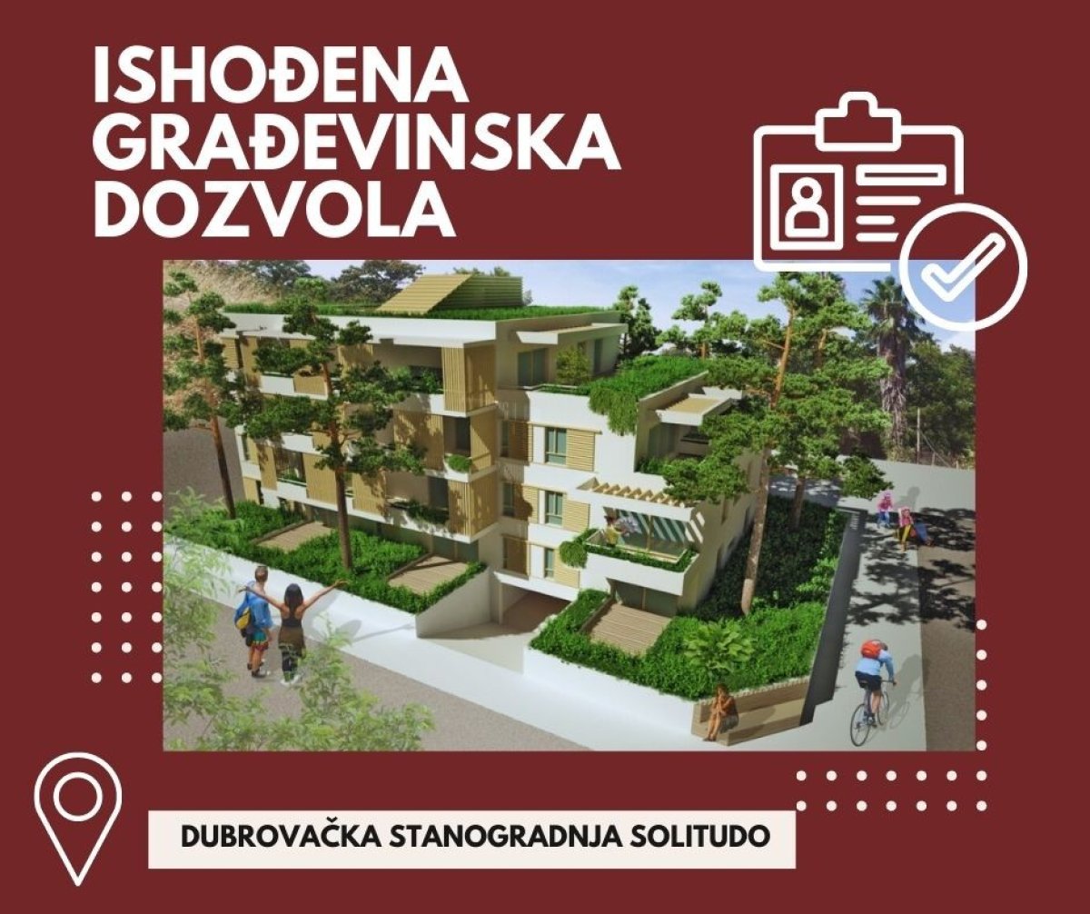 Grad dobio građevinsku dozvolu za zgrade Dubrovačke stanogradnje u Solitudu