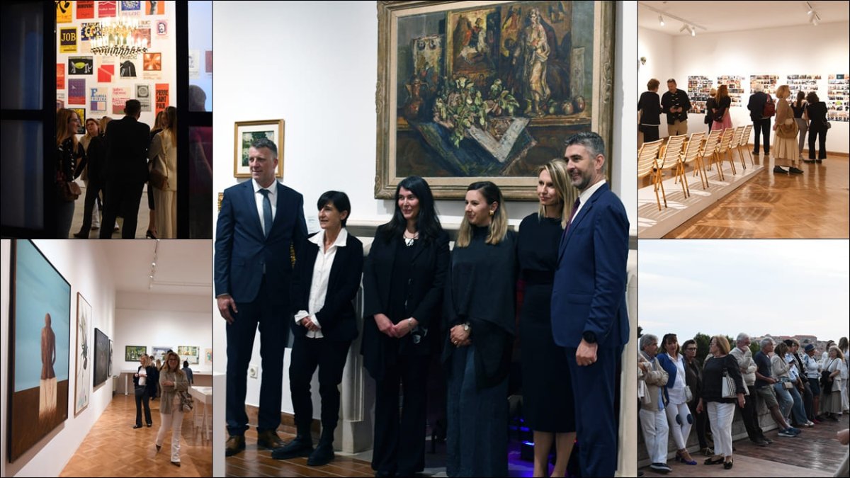 Foto / OTVORENA OBLJETNIČKA IZLOŽBA UMJETNIČKE GALERIJE DUBROVNIK