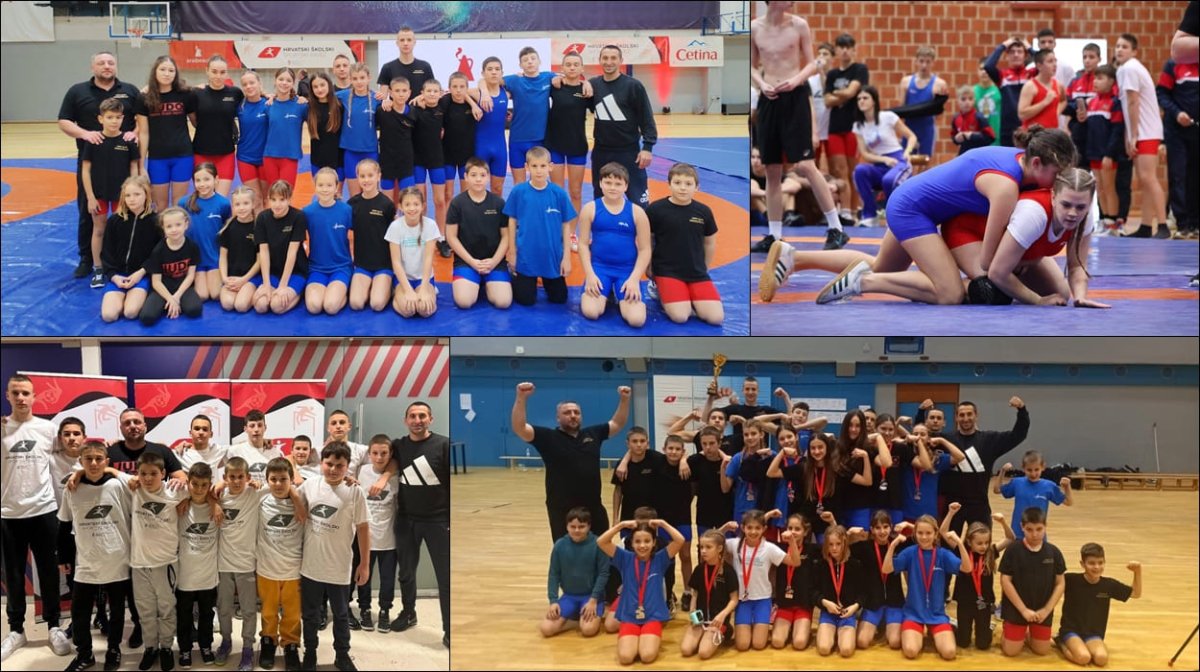 UČENICE OŠ MOKOŠICA PRVAKINJE SU HRVATSKE U HRVANJU