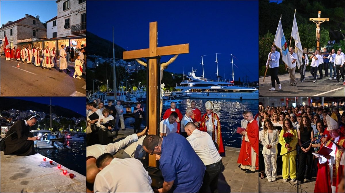 FOTOGALERIJA / PROCESIJA UZVIŠENJA SV. KRIŽA I BLAGOSLOV BRODICA U GRUŽU
