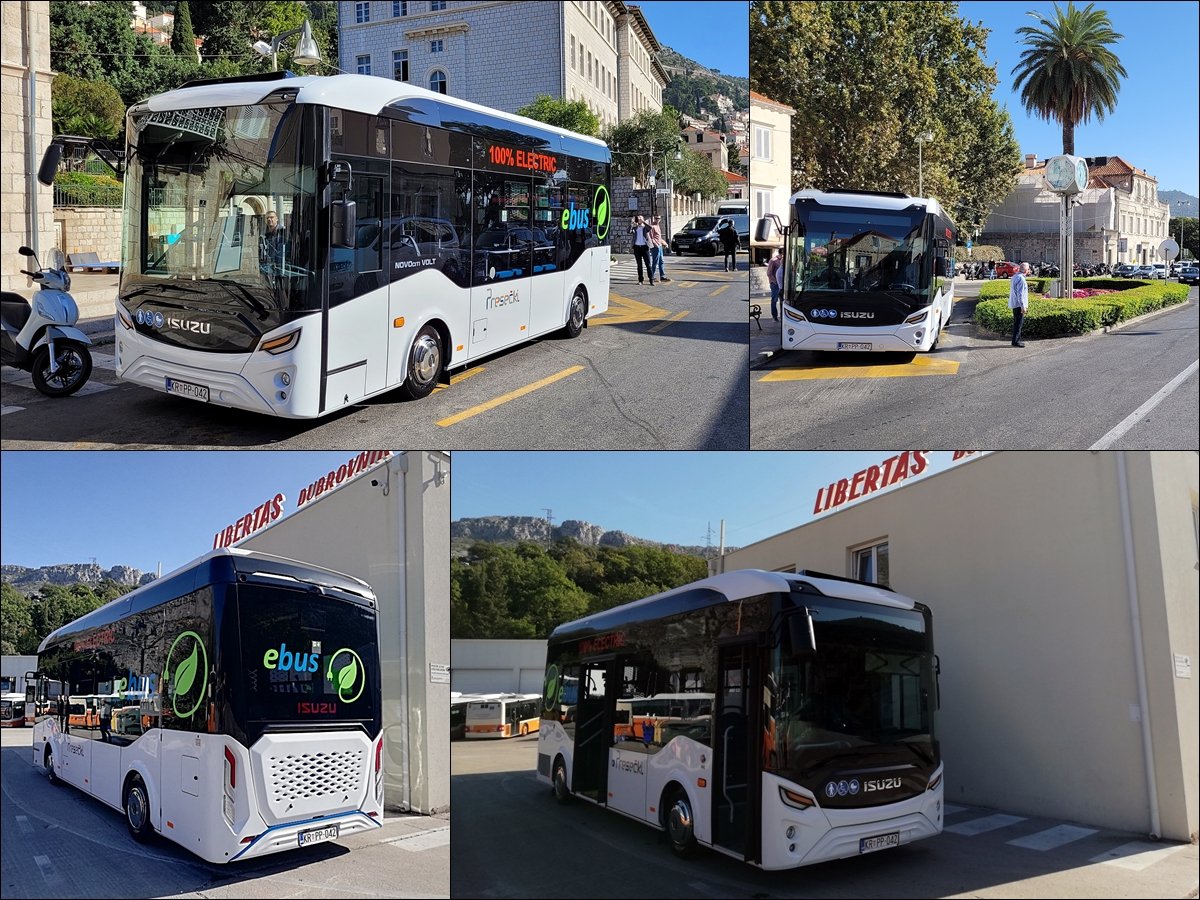U Libertasu kane krenuti s „elektrifikacijom” javnog gradskog prijevoza; isproban ISUZU električni autobus