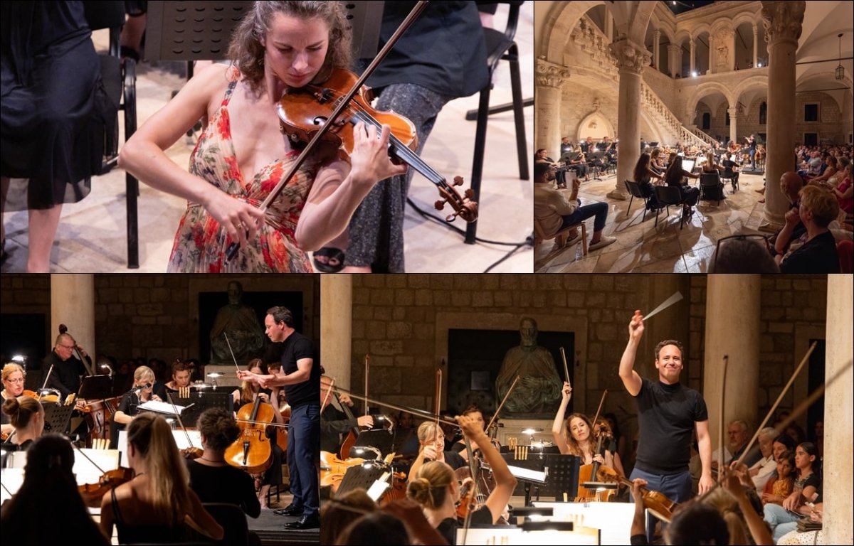 HARMONIJA VIOLINE ALINE POGOSTKINE I DSO POD RAVNANJEM GERGELYJA MADARASA U PREPUNOM DVORU