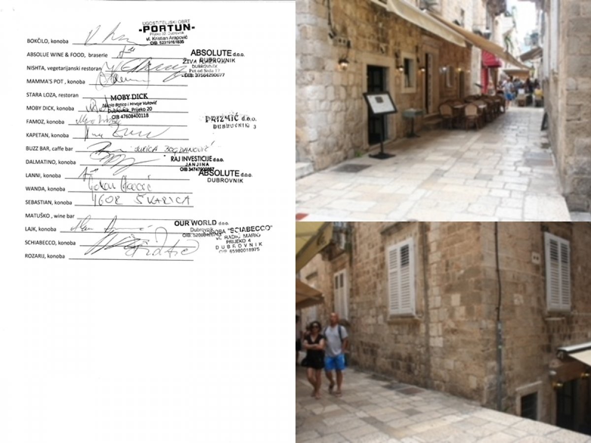 Ugostitelji s Prijekoga uputili pismo gradonačelniku, predsjedniku Vijeća i vijećnicima zbog preraspodjele javne površine