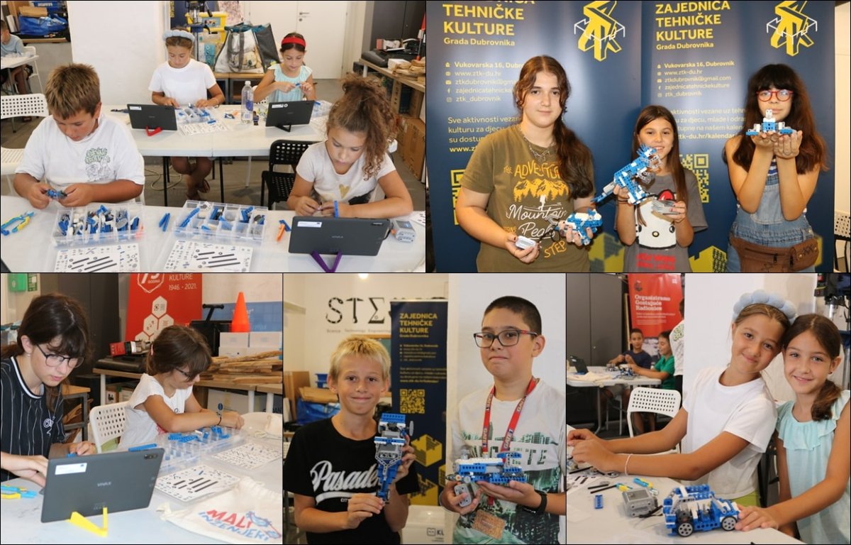 Foto / MALI INŽENJERI U AKCIJI: STEM LJETO U ZTK DONIJELO ČETIRI KREATIVNE RADIONICE
