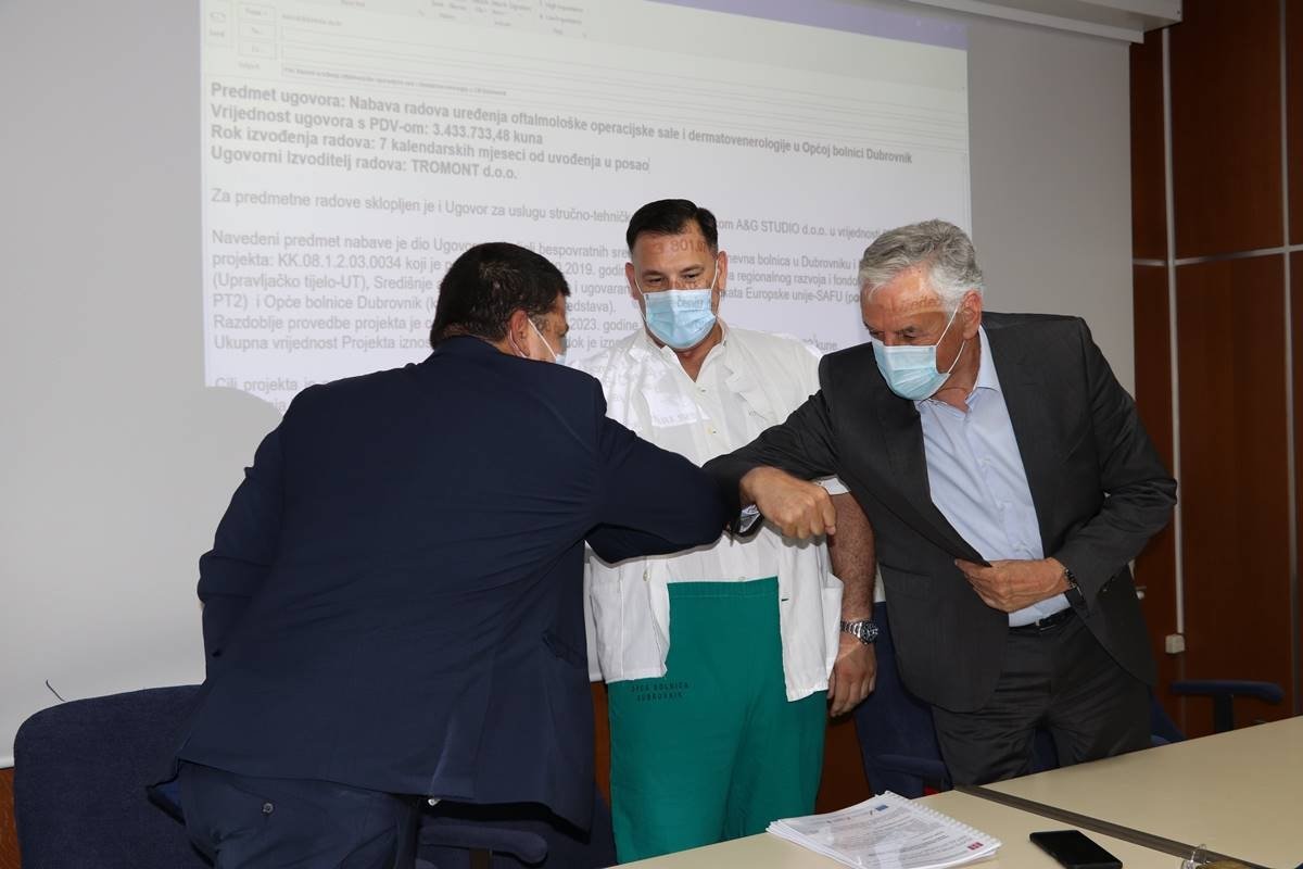 Potpisan 3,4 milijuna kuna vrijedan ugovor za projekt dnevne bolnice u Dubrovniku i Metkoviću