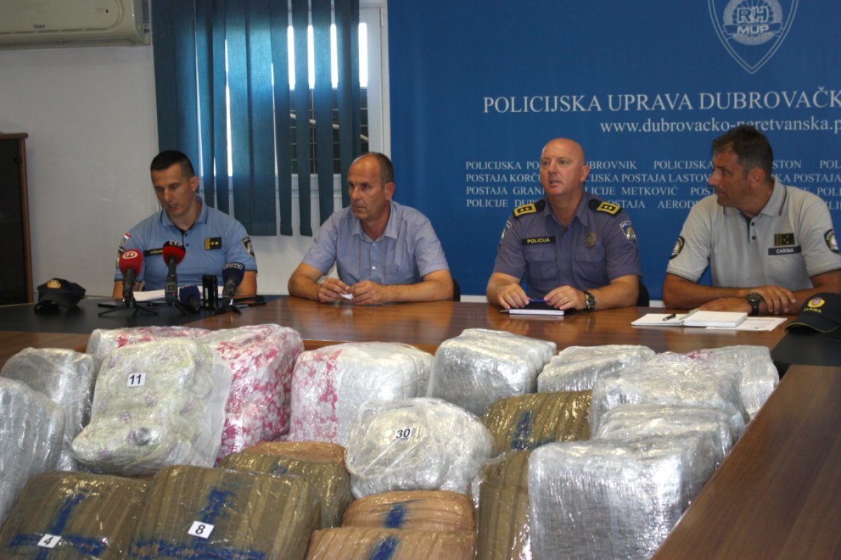 Na MCGP Karasovići zaplijenjeno preko 340 kg marihuane