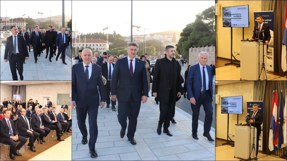PREMIJER PLENKOVIĆ OBIŠAO ZAVRŠENU LAPADSKU OBALU