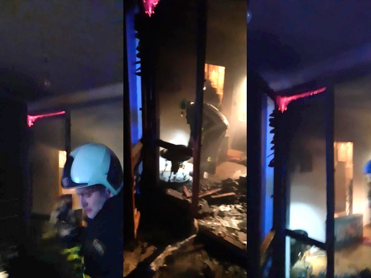 Požar u obiteljskoj kući u Staroj Mokošici