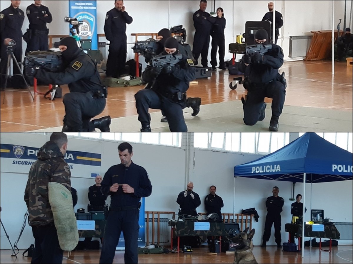 Policijsko zanimanje promovirano i u Metkoviću