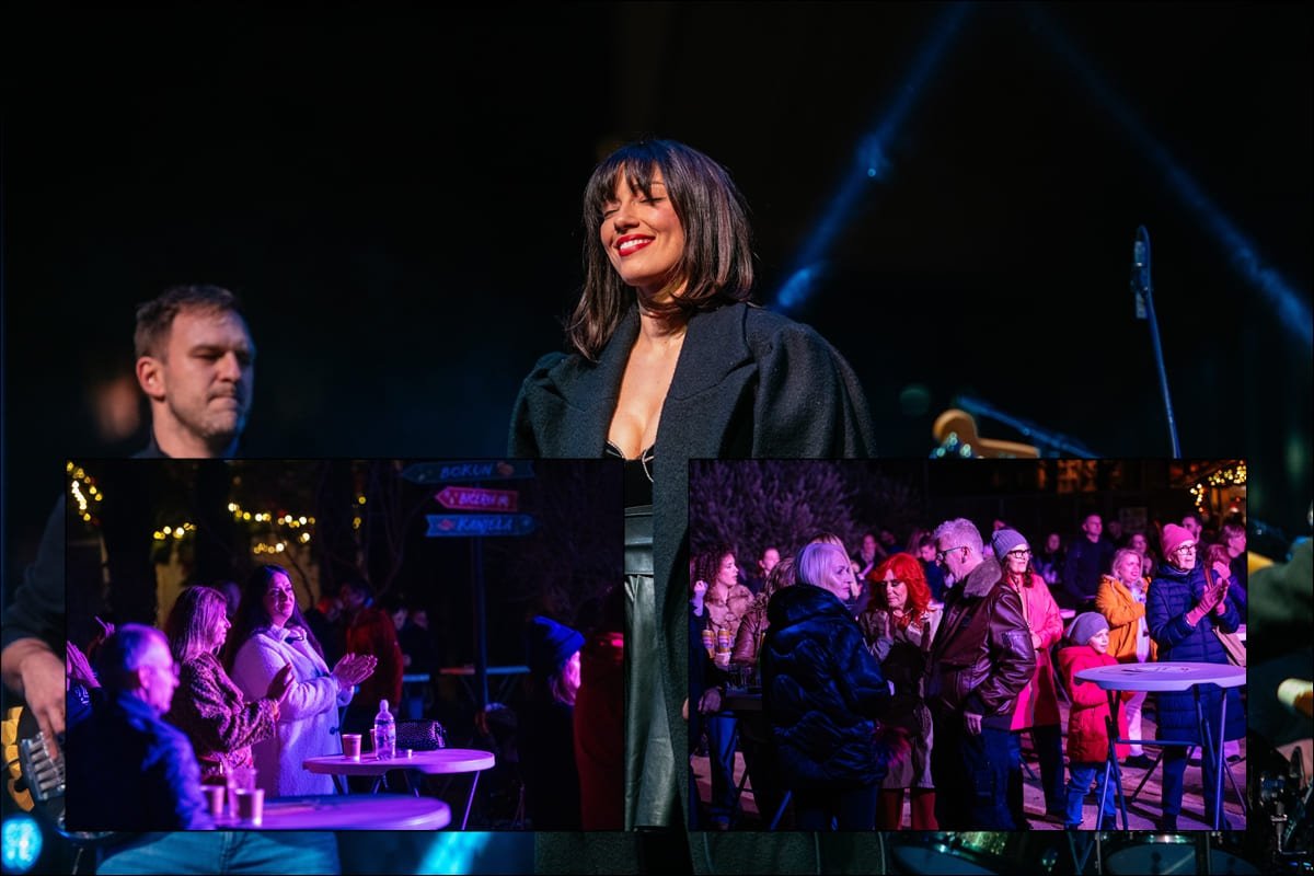 Foto / URANJENI DOČEK NOVE NA ADVENTU NA VOJNOVIĆU / MAJA BAJAMIĆ, GIULIANO I DIKTATORI