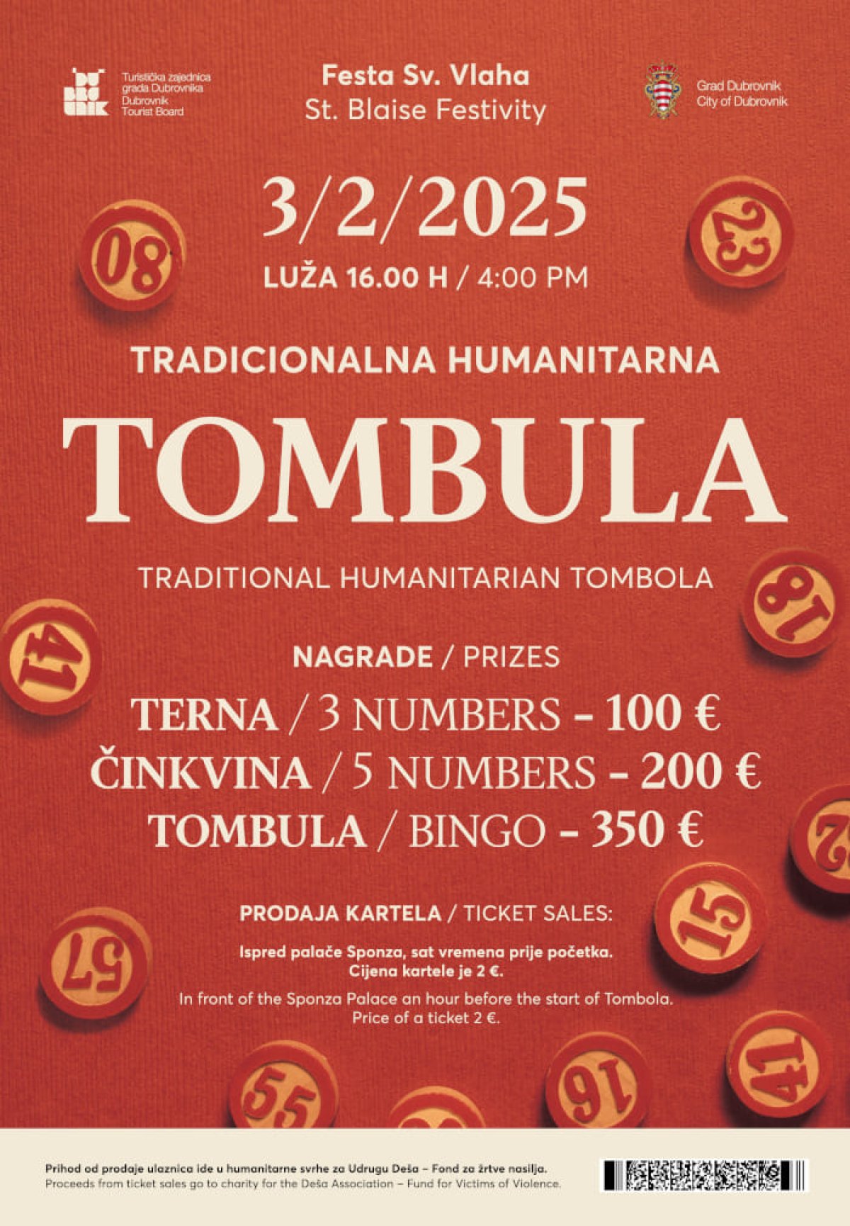 TRADICIONALNA TOMBULA I OVE GODINE NEZAOBILAZNA ZABAVA UZ FESTU