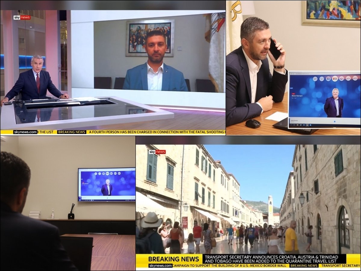 Zbog mjera samoizolacije egzodus Britanaca iz Dubrovnika, no Franković ih u engleskim medijima poziva na odmor u Dubrovnik