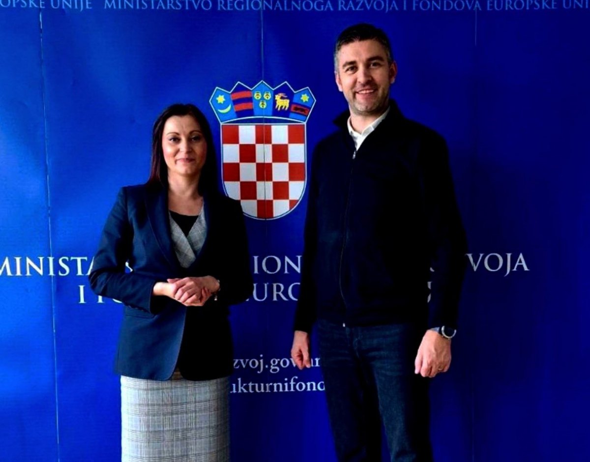 Gradonačelnik Franković s ministricom Tramišak o EU projektima u Dubrovniku