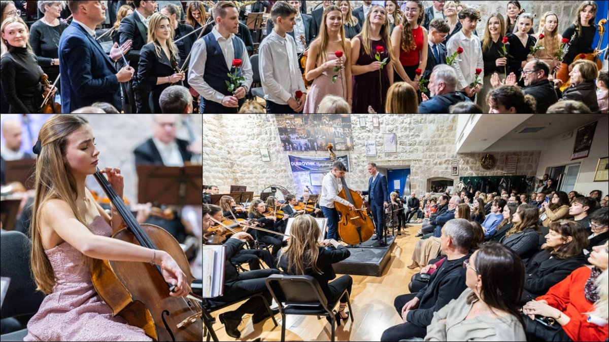 Foto / KONCERT UČENIKA UŠ LUKE SORKOČEVIĆA I DSO-A