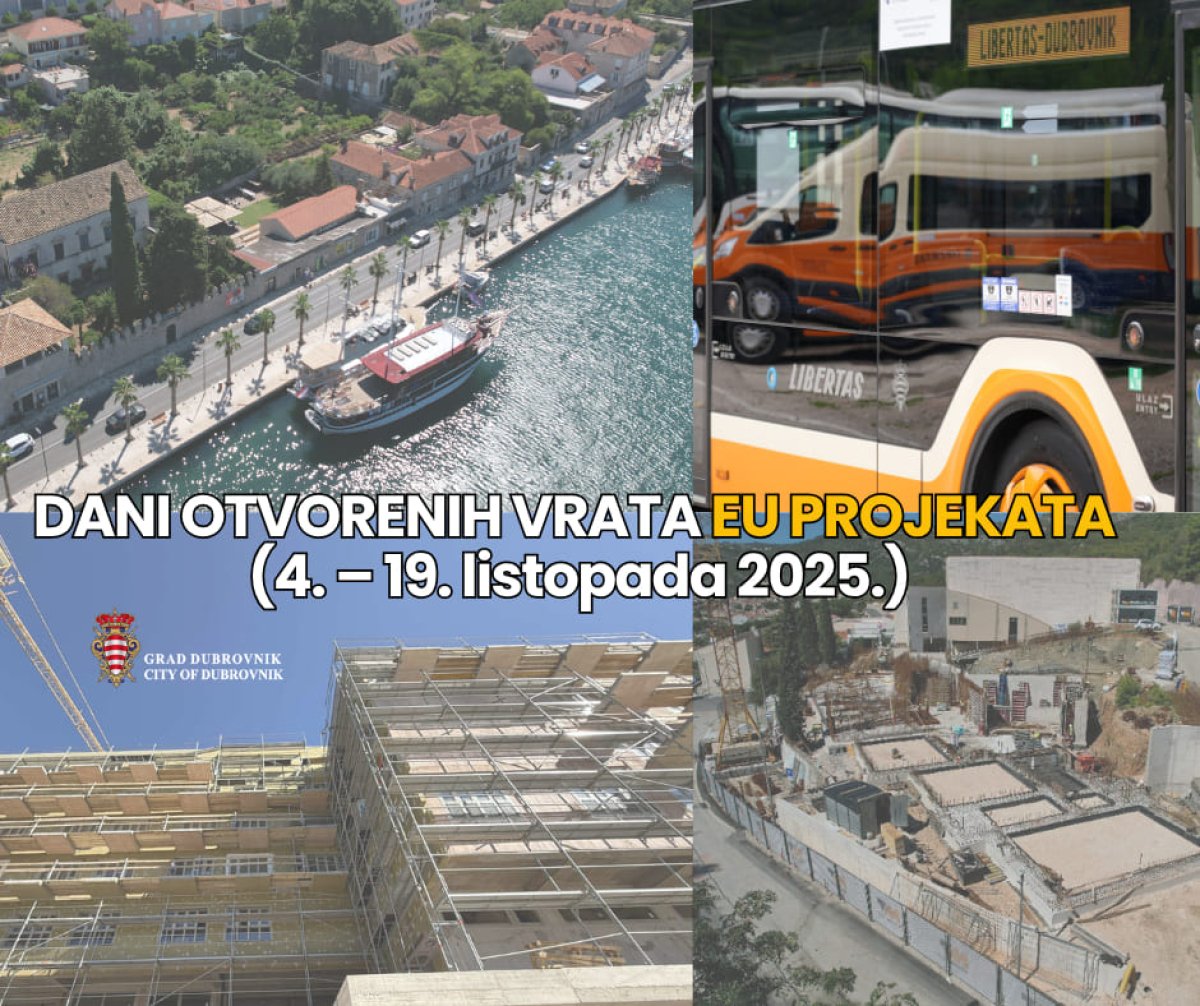 DANI OTVORENIH VRATA EU PROJEKATA U GRADU DUBROVNIKU