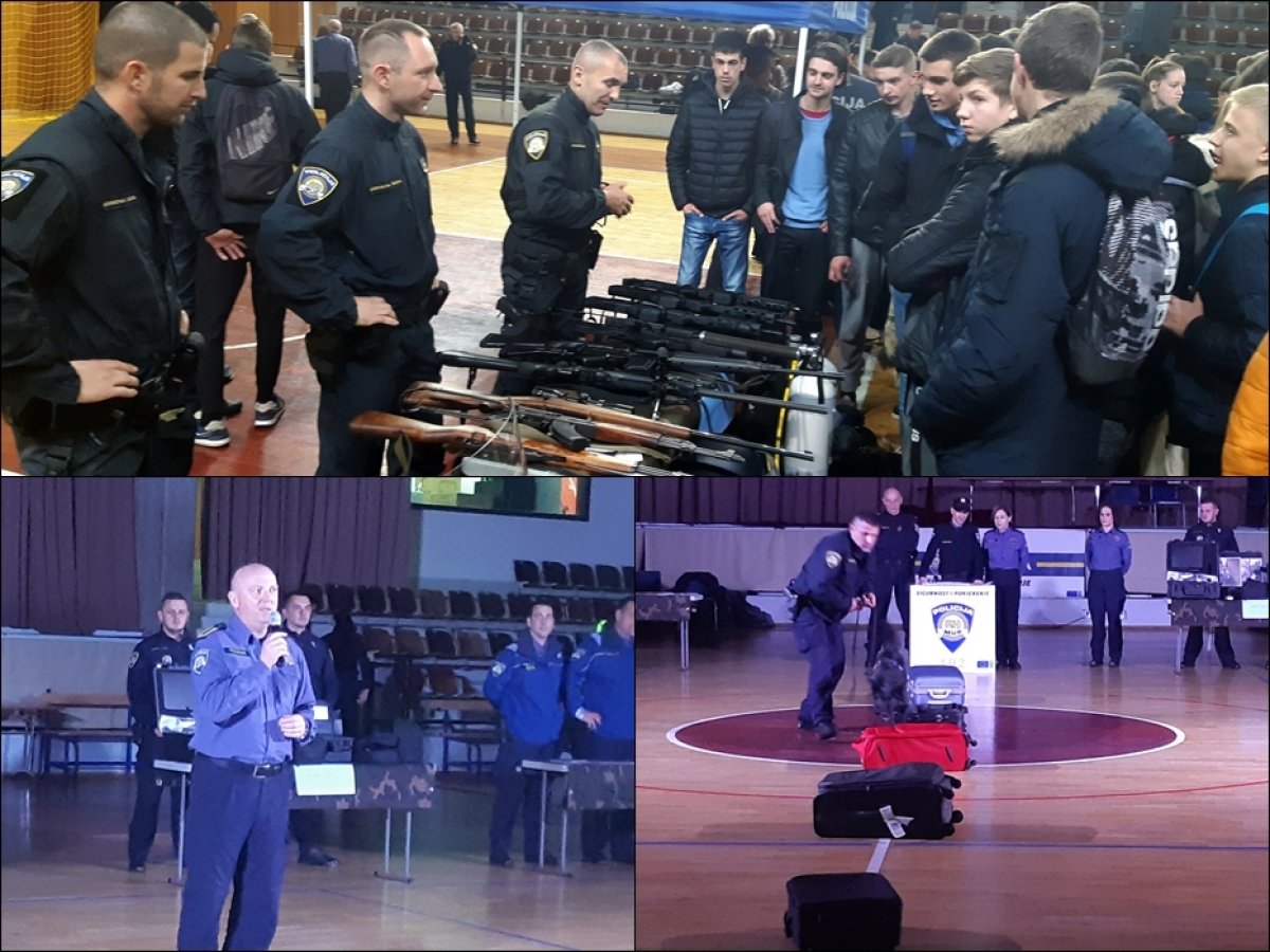 Promocija policijskog zvanja u Gospinome polju