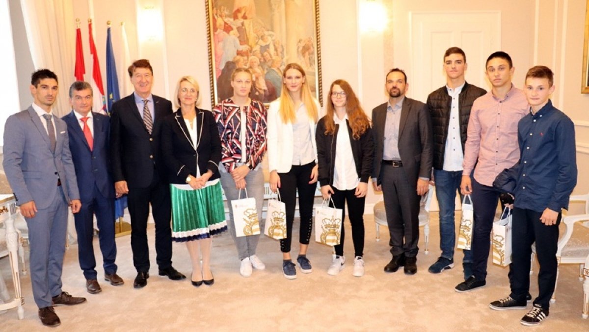 Prvaci judaši i judašice na prijemu kod zamjenice Tepšić