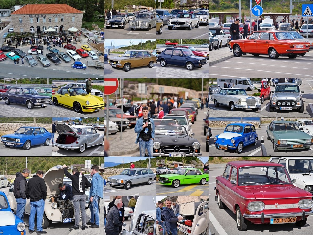 Foto / VREMEŠNI LJEPOTANI NA ČETIRI ROTE PROVOZALI SE PELJEŠCEM