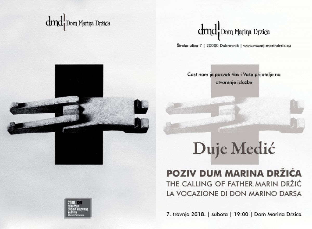 Izložba Duje Medića u Domu Marina Držića