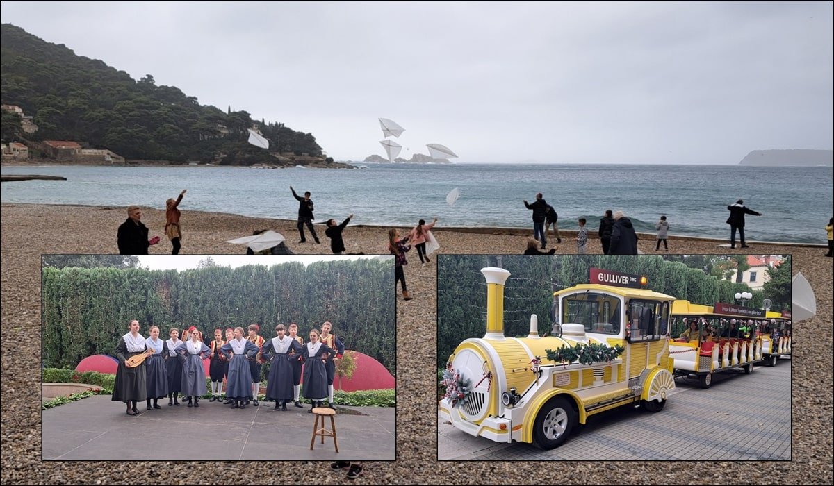 „ŠARENA ZIMA U UVALI”; POČEO JE VOZITI I VLAKIĆ