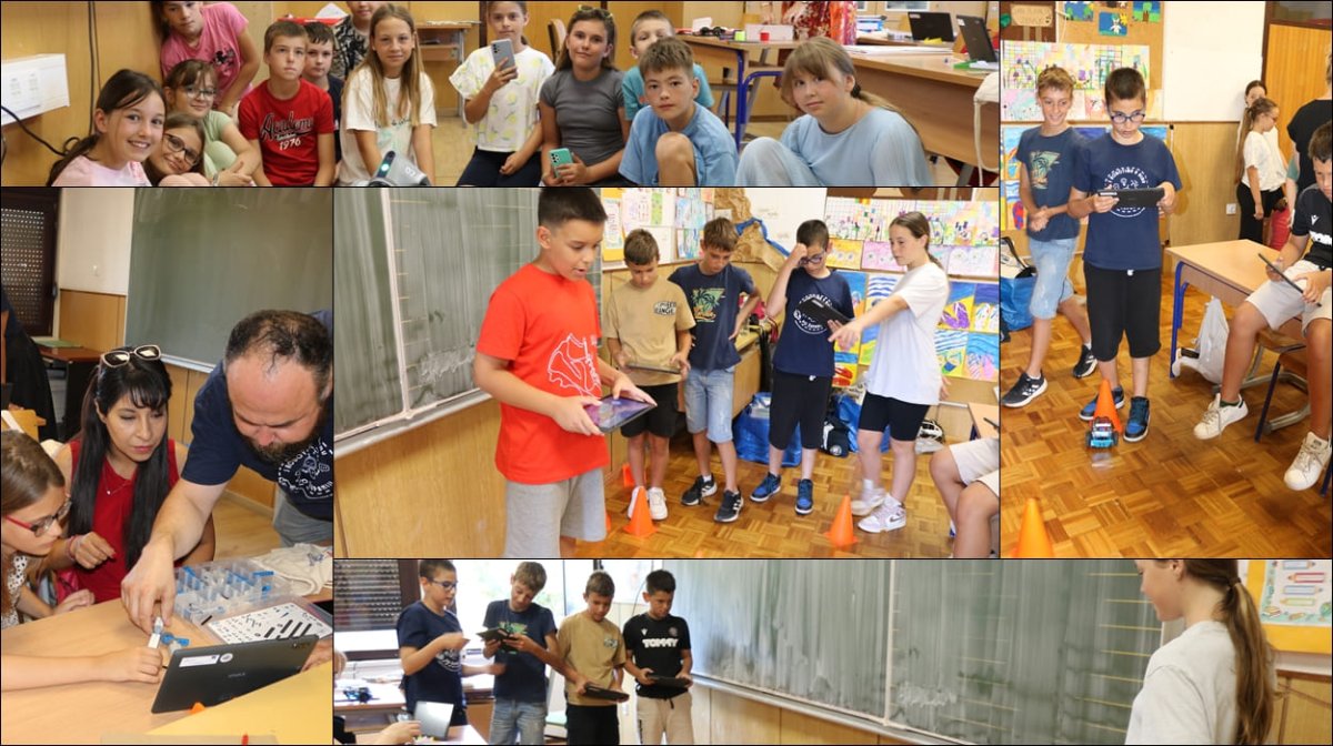 U CAVTATU ZAVRŠEN CIKLUS RADIONICA „S ROBOTIMA U ĐIRU”