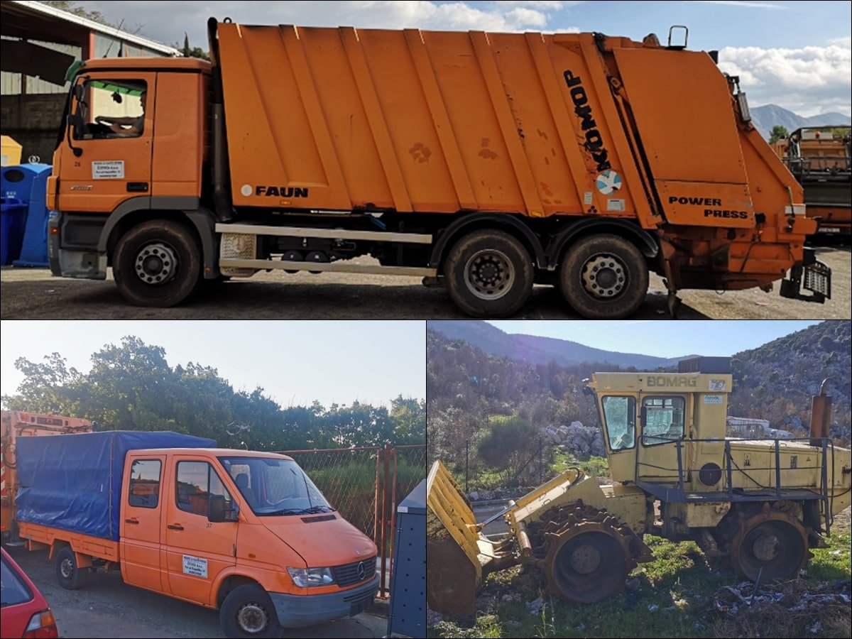 Čistoća Dubrovnik: Javni natječaj za prodaju neispravnih vozila