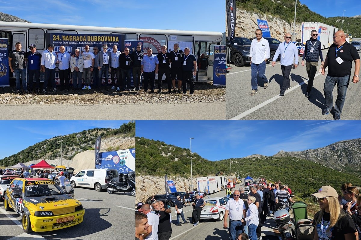 Foto / GRADONAČELNIK FRANKOVIĆ OTVORIO AUTO UTRKU 24. NAGRADU DUBROVNIKA