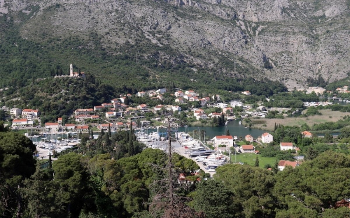 Rijeka dubrovačka bez vode u noći s 18. na 19. srpnja