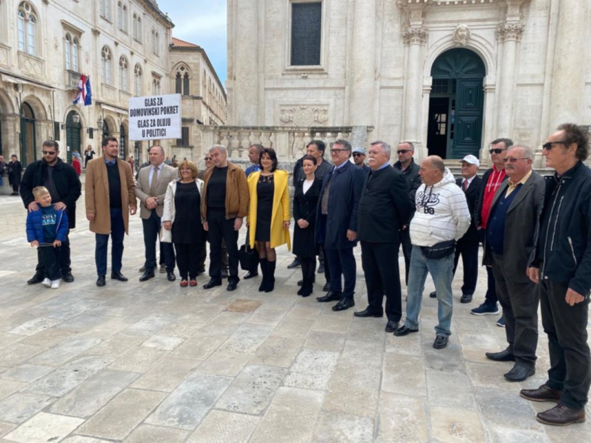 Domovinski pokret predstavio kandidate za župana DNŽ i gradonačelnicu Dubrovnika