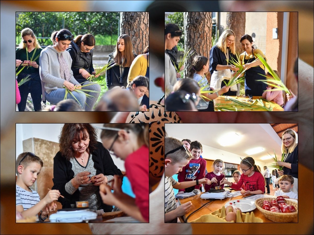 Foto / RADIONICA PLETENJA POMICA I PENGANJA JAJA U ZATONU MALOM