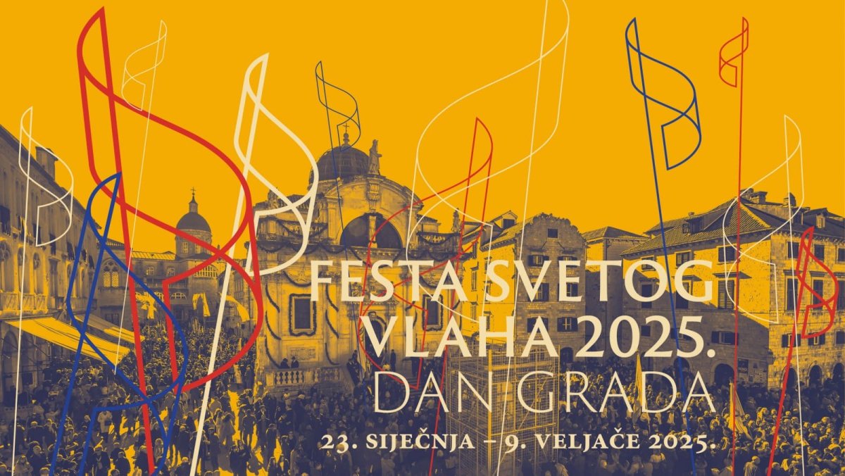 PROGRAM FESTE SVETOGA VLAHA 2025. I DANA GRADA DUBROVNIKA