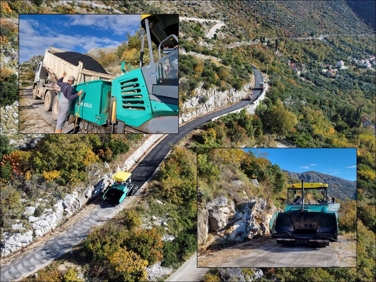 UZ SANACIJU CESTE DUBRAVICA – TRSTENO RADE SE I PROŠIRENJA KOLNIKA